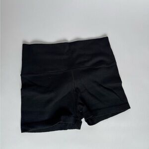 Aerie Black Athletic Shorts Classic Design